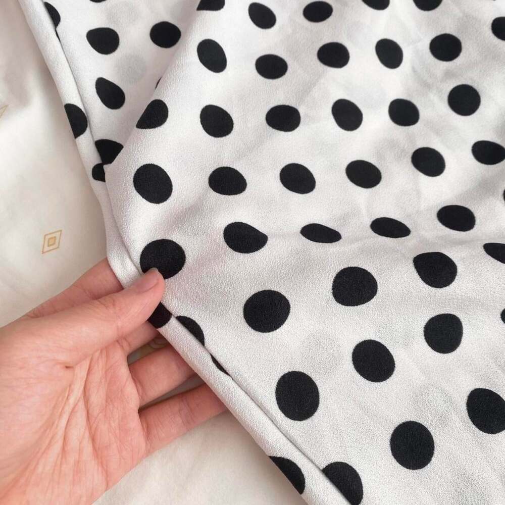 y2k black and white polka dot dress - Picture 5 of 5